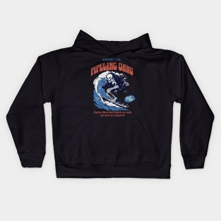 Pipeline Hawaii skull surf 8211 Kids Hoodie